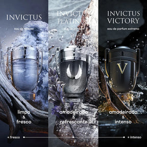 Paco Rabanne Invictus Platinum Eau De Parfum 200ml Masculino